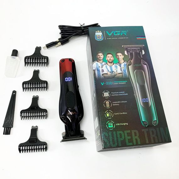 Триммер VGR V-998. Цвет: красный | Зображення 8