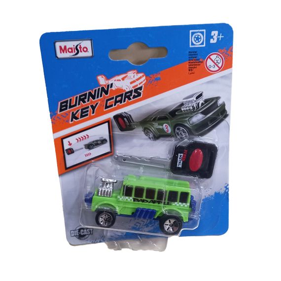 Машинка іграшкова, інерційна Burnin' Key Cars Ass, в асорт. (0090159151012) Вид 5