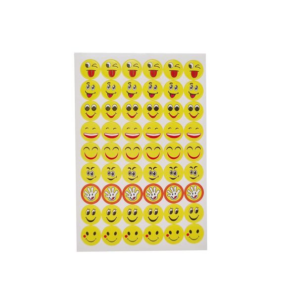 Наклейки для оцінок 85724 упаковка 10 аркушів 85724-3