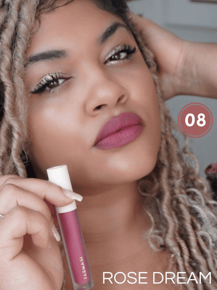 Рідка Матова Помада Farmasi 08 Rose Dream 4 г | Зображення 2