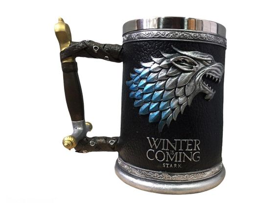 Кухоль Чашка Гра Престолів Winter is Coming Stark Targaryen 3D Дім Старк