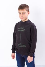 Світшот для хлопчика Носи своє 122 Чорний (p-6231-95272)