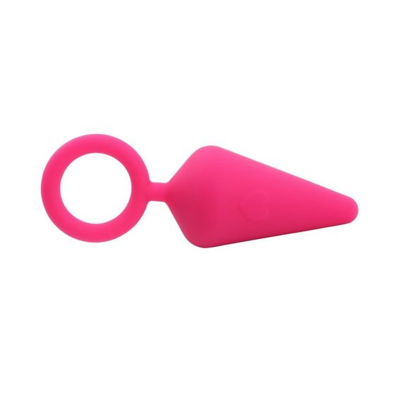 Анальна пробка Candy Plug M-Pink Sex Aura | Зображення 3