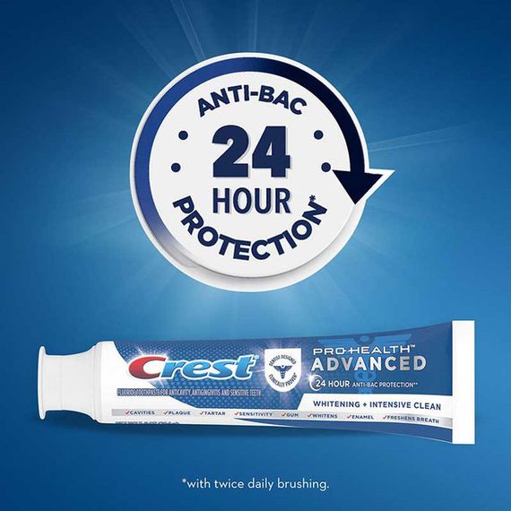 Зубная паста Crest Pro-Health Advanced Whitening + Intensive Clean (164 г) | Зображення 1