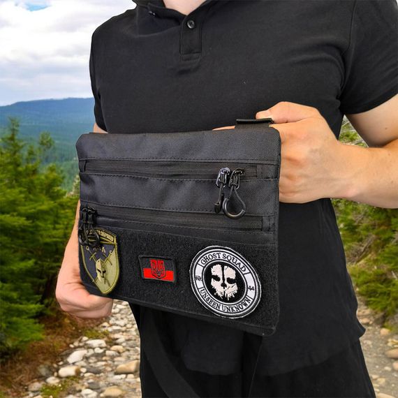 Чоловіча невеличка сумка месенджер для військових, Сумка чоловіча брезентова military WB-85 | Зображення 3