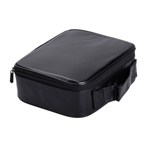 Органайзер косметичка из эко кожи с зеркалом и подсветкой 26×22×9 см HP-10-2AB | Зображення 8