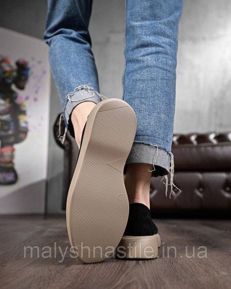 Женские лоферы seanly black ДЛ6447 | Зображення 5