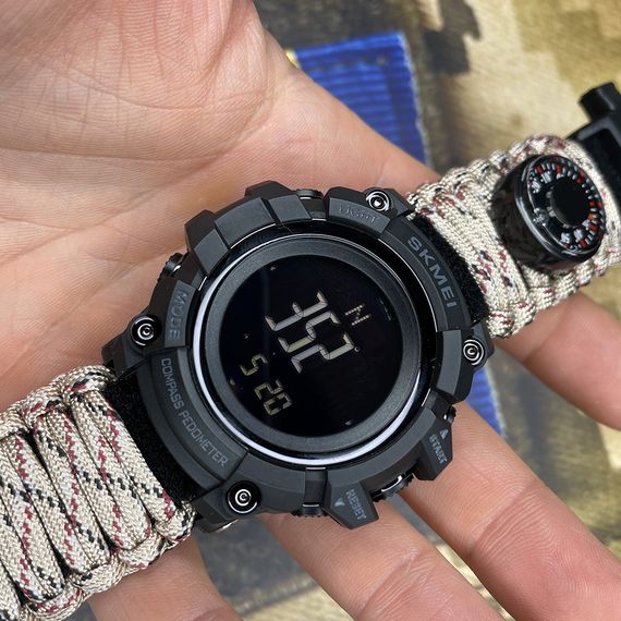 Чоловічий годинник Skmei 1356DCPK Desert Camo Tactic Compass | Зображення 1