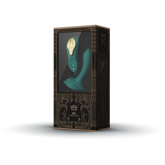 Смарт-вібратор у трусики Zalo - AYA Turquoise Green, насадка та пульт ДК Sex Aura | Зображення 8