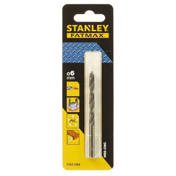 Свердло по металу STANLEY FATMAX STA51068