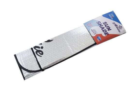 Шторка солнцезащитная 130х60см серебристая 12 Atelie | Зображення 2