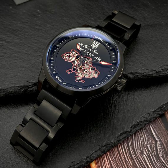 Класичний чоловічий годинник Awarder 058 Де би не був All Black Steel, водонепроникний, японський механізм | Зображення 5
