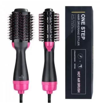 Фен щітка гребінець з насадкою для укладання та завивки волосся ONE STEP 2336 чорний (2336) | Зображення 3