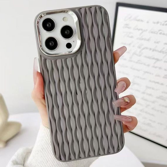 Чехол TPU Ribbio для Apple iPhone 16 Pro (6.3") Black Gray | Зображення 1