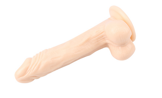 Фалоімітатор з мошонкою на присосці James Deen Cock 8.5in | Зображення 3