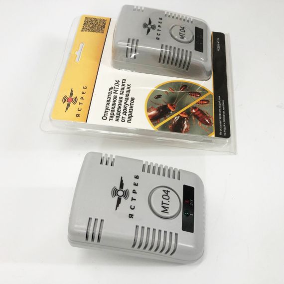 Ультразвуковой отпугиватель тараканов Ястреб МТ.04, электронный отпугиватель насекомых | Зображення 3