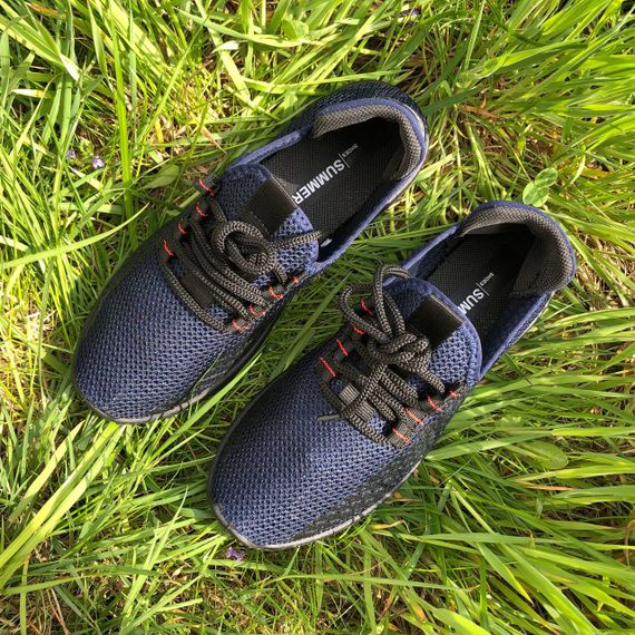 Спортивні кросівки чоловічі літні 40 розмір. Літні кросівки сітка чоловічі. Модель 32591. Колір: синій | Зображення 8