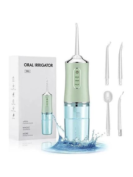 Іригатор портативний Oral Irrigator 3 режими роботи, 2 насадки | Зображення 6