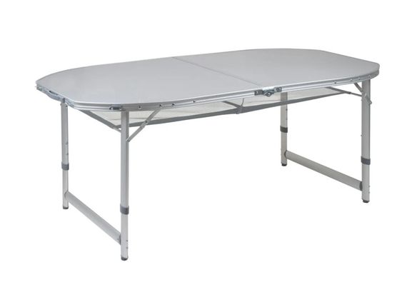 Стол Bo-Camp Premium Oval 150x80 cm Grey (1404405) | Зображення 1