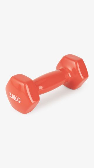 Гантель для фітнесу 2 кг G-78 Червоний shop (2000999559105)
