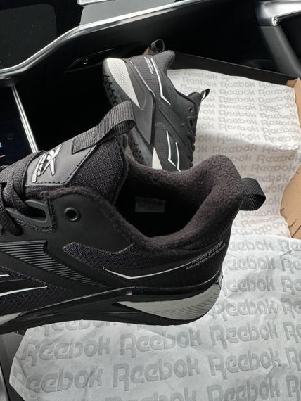 Зимові чоловічі кросівки R2eeb2ok Nano X2 Fleece Black White , фліс , В'єтнам 46 29.5 см | Зображення 7