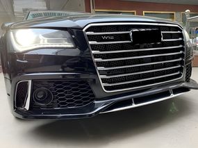 Передний бампер W12 RS-Style (2014-2018) для Ауди A8