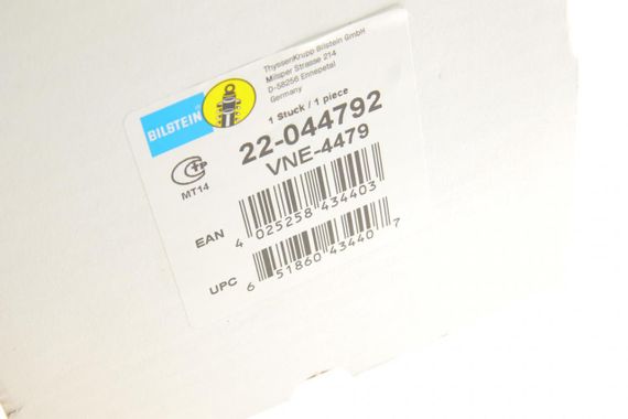 Амортизатор передній Renault Twingo I 1.2 93-07 B4  22-044792 | Зображення 1