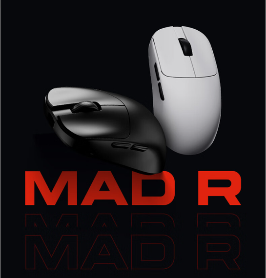 Безпровідна миша VXE MAD R MAJOR+ PAW3950 Wireless 8K, Біла | Зображення 6