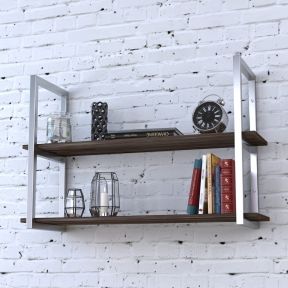 Полка настенная Loft Design PL2-112-16 орех модена