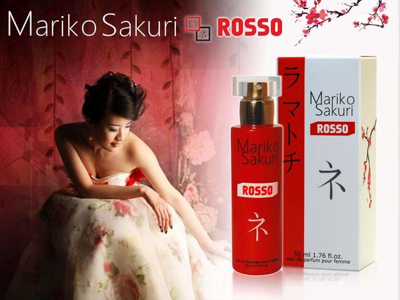 Жіночі парфуми з феромонами - Aurora Mariko Sakuri Rosso Women, 50 мл | Зображення 2