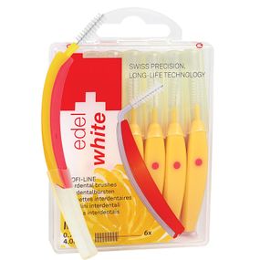 Щітки для міжзубних проміжків Edel+White "Profi-Line" M (0,7/4,0мм), 6 шт.