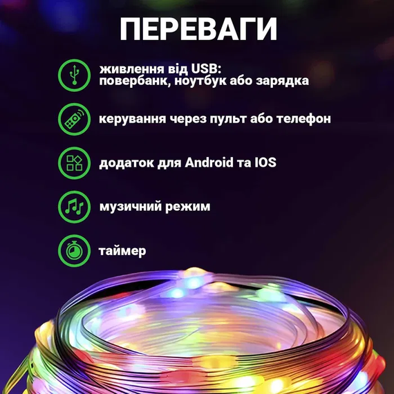 Смарт-лента Led Smart 400 Luces Bluetooth | Зображення 3