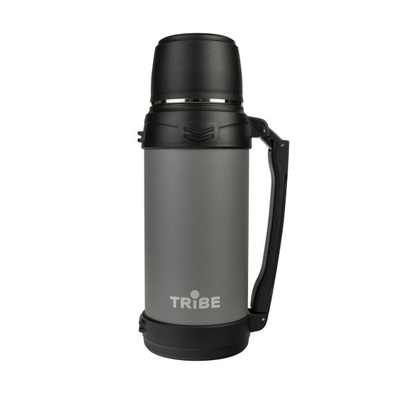 Термос туристичний Tribe Family line 2,5 л з ситечком, колір Сірий T-DG-0002-grey