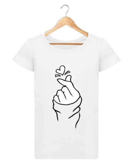 Футболка женская с принтом повседневная S Белая