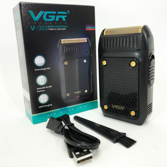 Бритва аккумуляторная для стрижки волос и бороды, Универсальная аккумуляторная электробритва FD-56 | Зображення 3