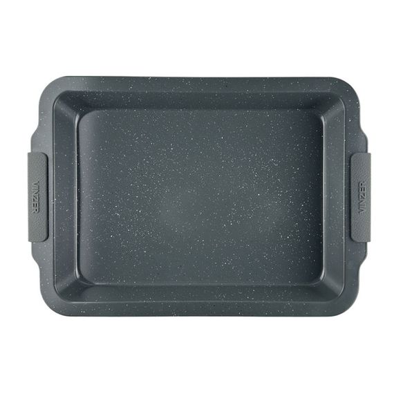 Форма для выпечки прямоугольная Vinzer Dolci Line 50783 43х30.5х4.8 см черная