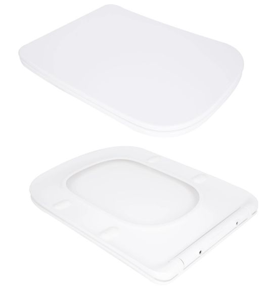 Унітаз підлоговий Qtap Tern Ultra Quiet з сидінням Slim Duroplast/ Soft-close/ Quick Release QT17226003AW | Зображення 3
