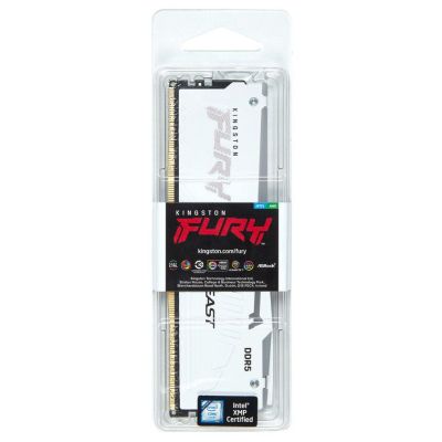 Модуль памяти для компьютера DDR5 16GB 6400 MHz Beast White RGB XMP Kingston Fury (ex.HyperX) (KF564C32BWA-16) | Зображення 3