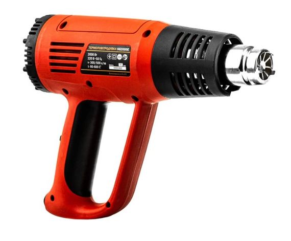Строительный фен GTM HG2000E 2000 Вт | Зображення 2