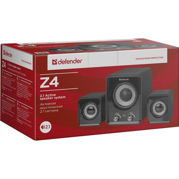 Акустична система Defender Z4 11W USB black (65508) | Зображення 2