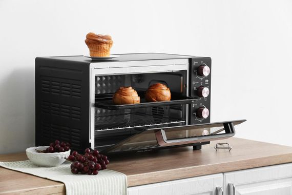 Електродуховка настільна Magio MG-250, 45 л, 1900 Вт, з конвекцією і таймером | Зображення 3