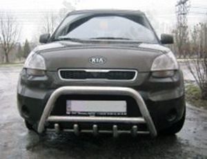 Кенгурятник WT003 (нерж) 51 мм для Kia Soul II 2013-2018 гг