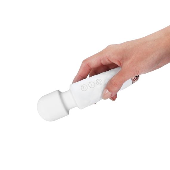 Мінівібромасажер Dorcel Wand Mini Wanderful White Sex Aura | Зображення 3