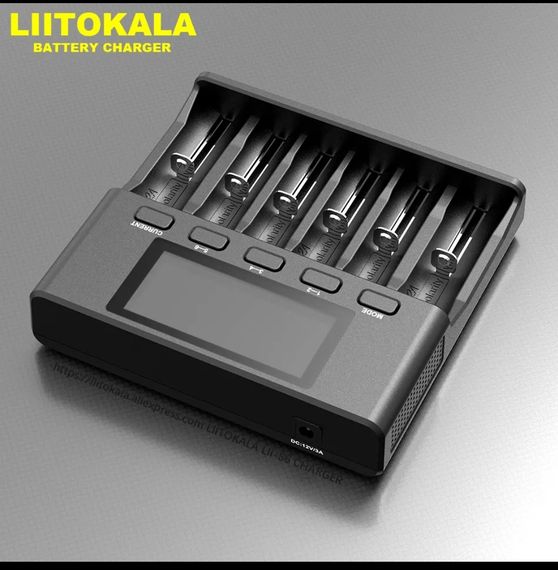 Универсальное зарядное устройство LiitoKala Lii-S6 | Зображення 1