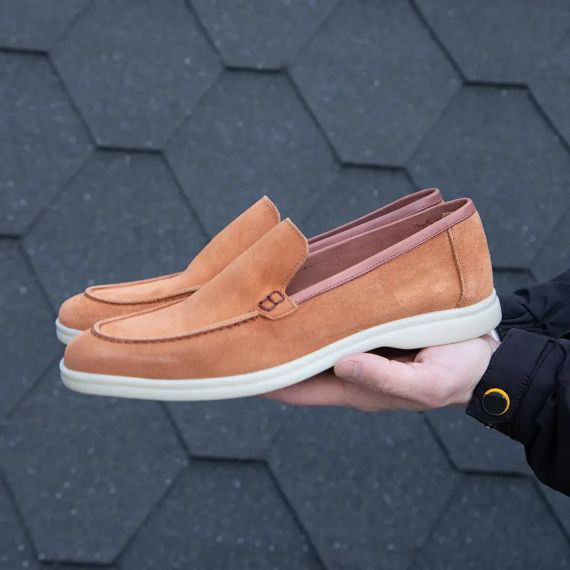 Мокасины рыжего цвета 41 размер | Зображення 1