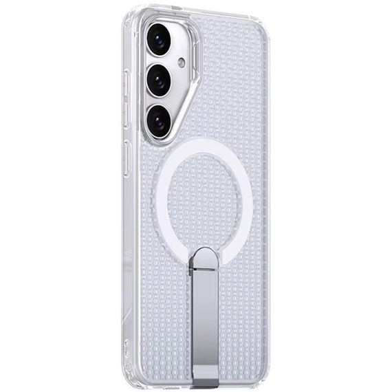 Чохол TPU Breeze with MagSafe stand для Samsung Galaxy S26+ Transparent | Зображення 1