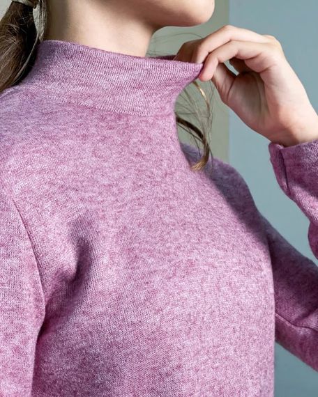 Водолазка для дівчинки (підліткова) Носи своє 146 Рожевий (p-12371-137779) | Зображення 3