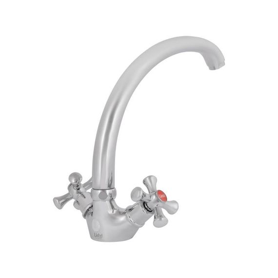 Смеситель для кухни Lidz Lamb 273F двухвентильный LDLAM273FCRM21890 Chrome | Зображення 2