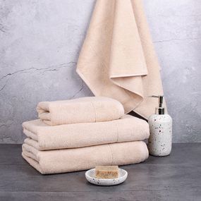 Полотенце SoundSleep Tender махровое 50x90 см 550г бежевое (2800004633192)