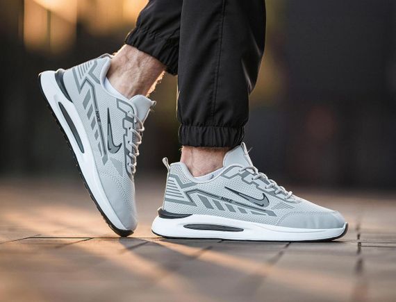 Кросівки чоловічі Nike Grey | Зображення 7